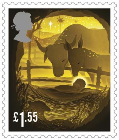 Dévoilement des timbres de Noël de Royal Mail 2019