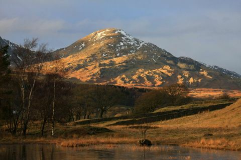 Le vieil homme de Coniston Lake District Mountain