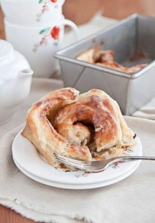 rouleaux de pommes de terre à la cannelle pour deux