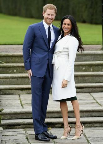 Annonce de l'engagement du prince Harry à Meghan Markle