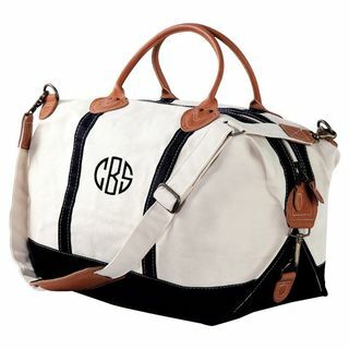 Sac de week-end monogramme