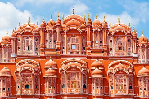 palais hawa mahal à jaipur, rajasthan