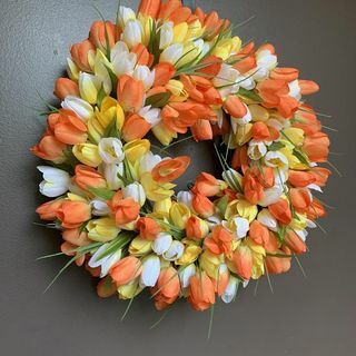 Couronne de tulipes
