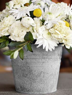 Halligan Wedding Flowers and vase - Pensez à l'extérieur du vase