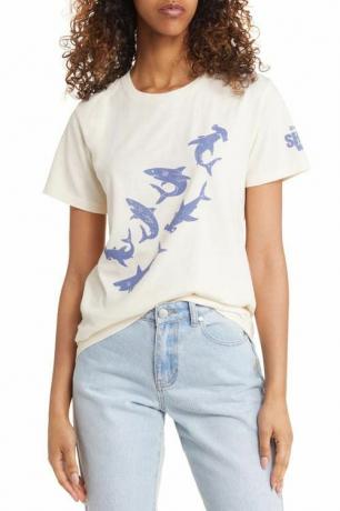 GOLDEN HOUR x Shark Week T-shirt graphique en coton 