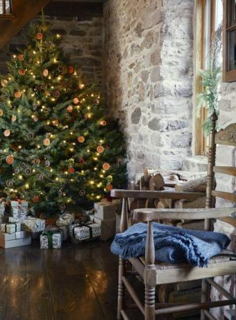 idées de décoration d'arbre de Noël