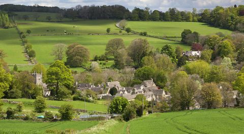 Village de Upper Slaughter, Gloucestershire