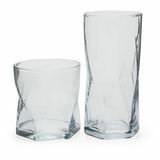 Ensemble de verres en verre transparent