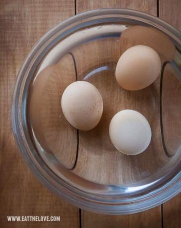 oeufs à température ambiante