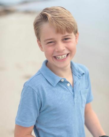 photo du neuvième anniversaire du prince george prise par hrh la duchesse de cambridge