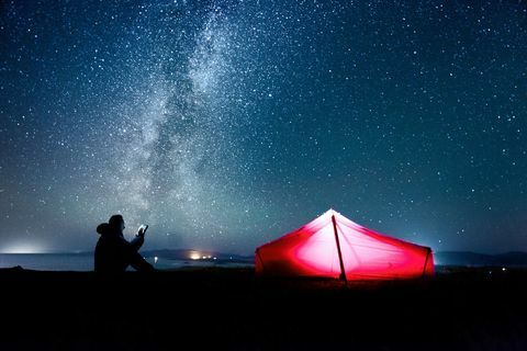 Camping sous les étoiles