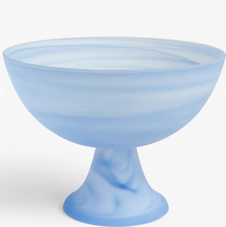 Bol à bagatelle en verre dépoli Swirl