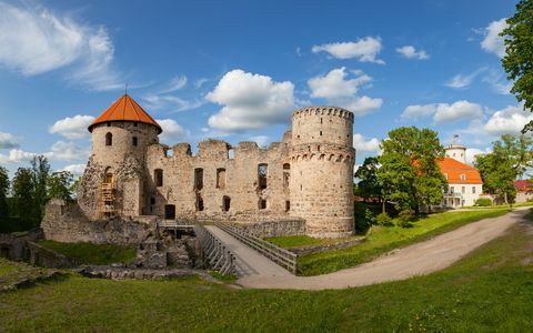 Château de Cesis, Lettonie