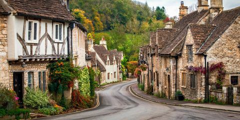 village de campagne wiltshire