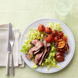 salade de steak grillé