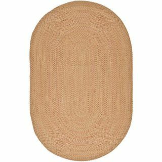 Tressé Multi 8 pi. x 10 pi. Tapis ovale