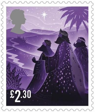 Dévoilement des timbres de Noël de Royal Mail 2019