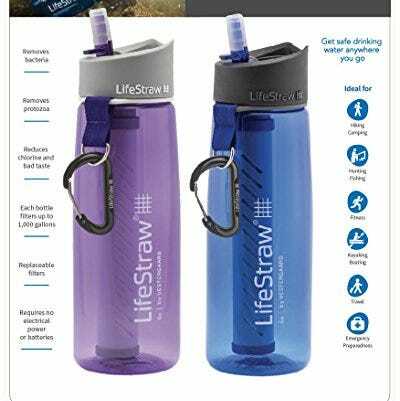 Bouteilles de filtre à eau LifeStraw Go