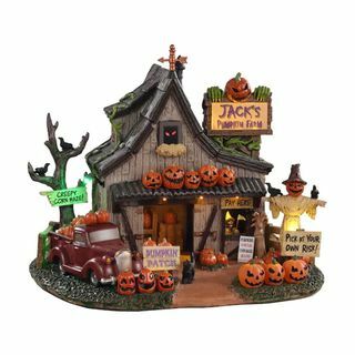 Lemax Spooky Town Jack's Pumpkin Farm