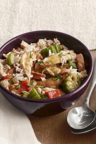 poulet andouille gumbo
