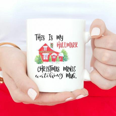 Tasse de films de Noël Hallmark