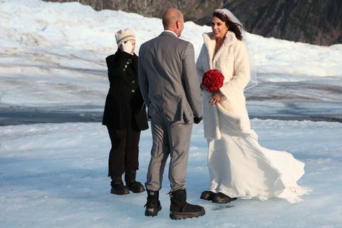 Dites oui au mariage de la robe Alaska