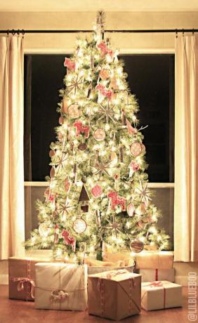 arbre de Noël de style scandinave