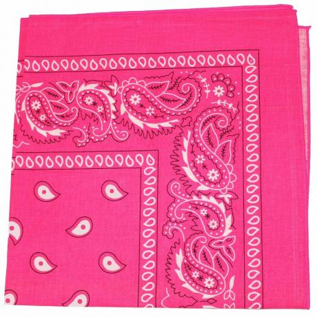 Bandana rose fluo