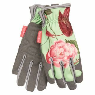 Gants de jardinage imprimés roses thermiques