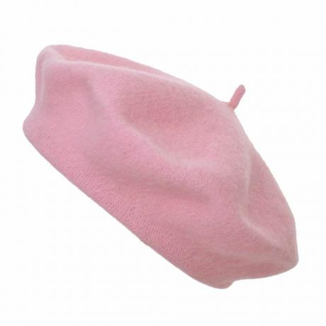 Bonnet béret rose