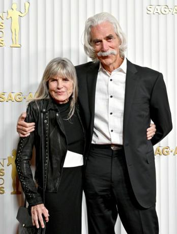 los angeles, californie 26 février katharine ross et sam elliott assistent à la 29e guilde annuelle des acteurs de cinéma prix au fairmont century plaza le 26 février 2023 à los angeles, californie photo par axellebauer griffonfilmmagie