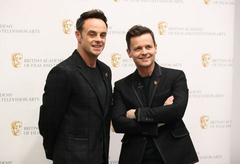 londres, angleterre 05 novembre anthony mcpartlin et declan donnelly assistent au voyage ant et decs adn bafta tv preview au barbican center le 05 novembre 2019 à londres, angleterre photo de mike marslandwireimage