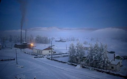 La petite ville la plus froide d'Oymyakon - Oymyakon est la petite ville la plus froide du monde