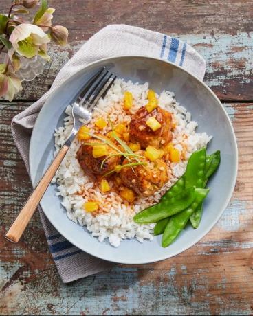 boulettes de poulet aigre-douce