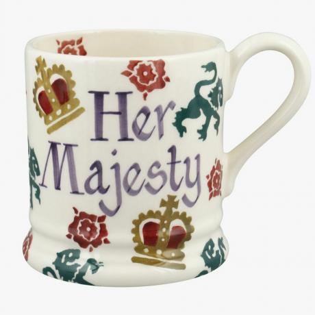 Tasse personnalisée de 12 pintes de la reine Elizabeth II