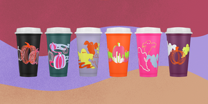 pack de six tasses chaudes Starbucks