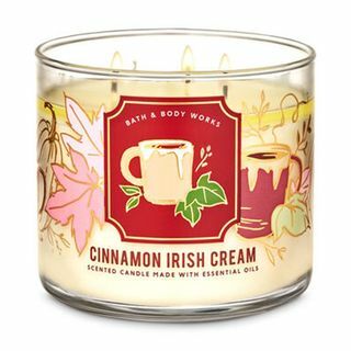 Bougie à la crème irlandaise à la cannelle