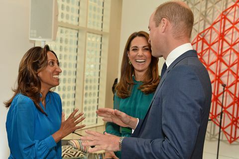 Le duc et la duchesse de Cambridge visitent le centre Aga Khan