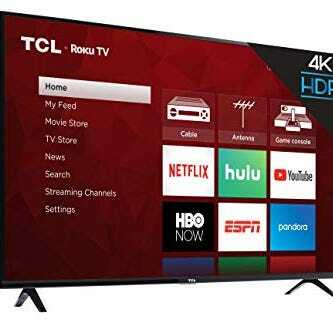 Téléviseur intelligent à DEL Roku de TCL