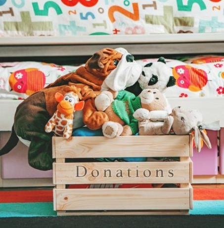 donner des jouets à une association caritative