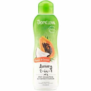 TropiClean Shampooing Papaye & Noix de Coco 