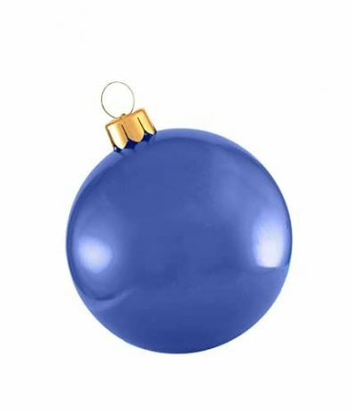 Ornement Holiball bleu foncé de 18 po