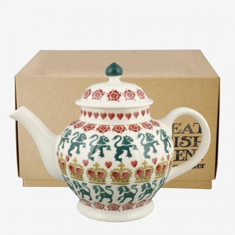 Théière 4 tasses de la reine Elizabeth II