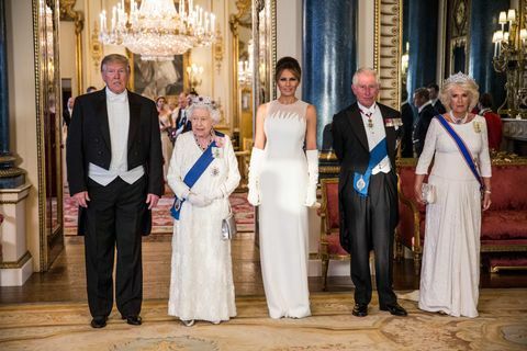 Visite d'État du président américain Trump au Royaume-Uni - Premier jour