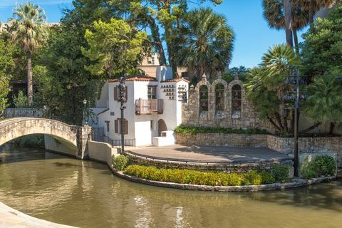 la promenade de la rivière san antonio à san antonio, tx