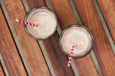 lait frappé au chocolat double