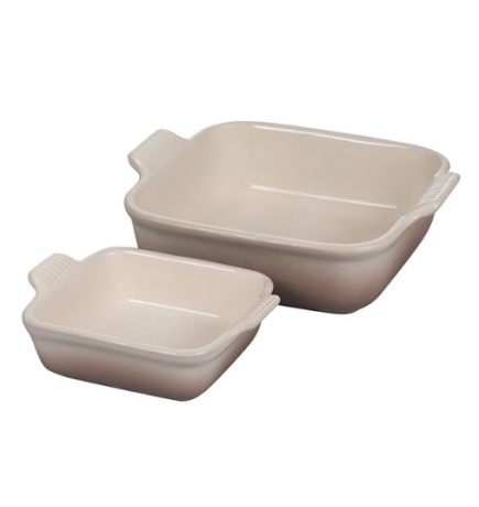 Plats de cuisson carrés Heritage, ensemble de 2