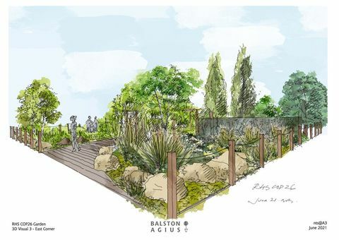 rhs chelsea flower show 2021 cop26 long jardin