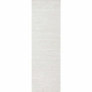 Câble Caryatid Chunky Woolen Blanc Cassé 3 pi x 8 pi. Coureur