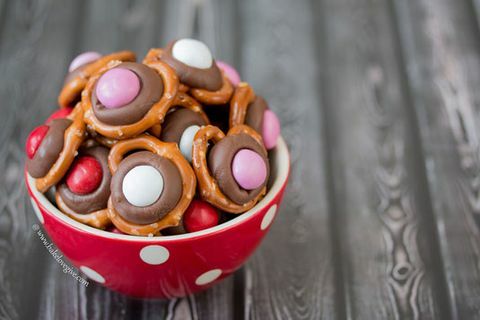 brunchs au bretzel au beurre d'arachide